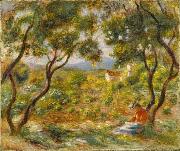 Pierre-Auguste Renoir The Vineyards at Cagnes oil painting